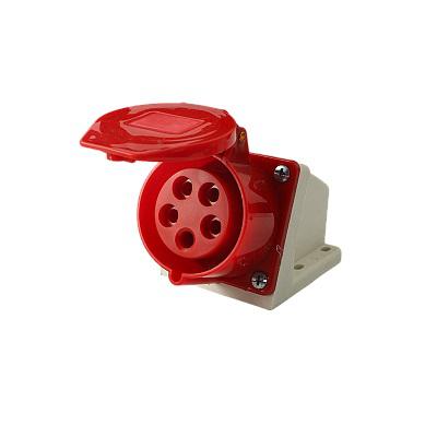 Розетка стационарная ОП PPC 125 32А 5п 3Р+РЕ+N 380В IP44 Pro JazzWay 5072732 Розетка стационарная ОП PPC 125 32А 5п 3PPEN 380В IP44 JazzWay 5072732