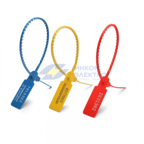 Пломба контрольная УП-255 бел. (уп.1000шт) Fortisflex 55890