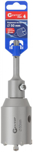 Коронка по бетону ПРОФИ/Profi SDS Plus 50мм Cutop 43-876 фото 3 Коронка по бетону ПРОФИ/Profi SDS Plus 50мм Cutop 43-876 фото 3