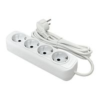 Удлинитель 4х5м с заземл. 16А IP20 Эксперт 3.0кВт ПВС 3х1 PROxima EKF UBA16-310-4-05