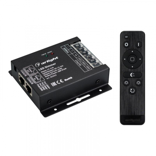 Диммер VT-S18-3х8A 12-24В ПДУ Стик 12 кнопок RF IP20 метал. Arlight 023323 Диммер VT-S18-3х8A 12-24В ПДУ Стик 12 кнопок RF IP20 метал. Arlight 023323