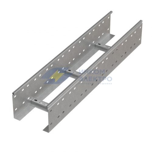 Лоток лестничный 200х150 L3000 сталь 2мм LL150-200-2.0-3000 N КМ LO1646