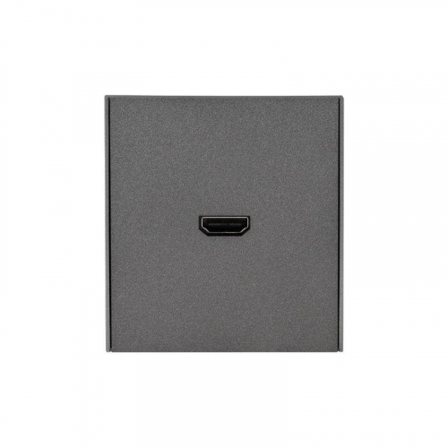 Розетка СП STRONG HDMI IP20 графит Kranz KR-78-0730-6