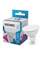 Лампа светодиодная JCDR 8.5Вт 4500К GU5.3 230В КОСМОС LkecLED8.5wJCDRC45