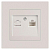 Розетка компьютерная 1-м СП Accent 6-303-06 RJ45 IP20 перламутр. Intro Б0063636