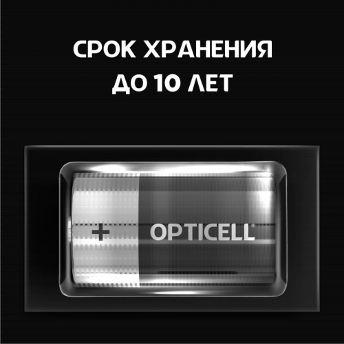 Элемент питания алкалиновый D/LR20 1.5В (блист. 2шт) Basic Opticell 5051005/6051005 фото 2 Элемент питания алкалиновый D/LR20 1.5В (блист. 2шт) Basic Opticell 5051005/6051005 фото 2