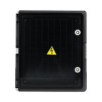 Корпус ЩМПп 370х325х150 IP65 с прозр. дверцей пластик. Rexant 11-0455