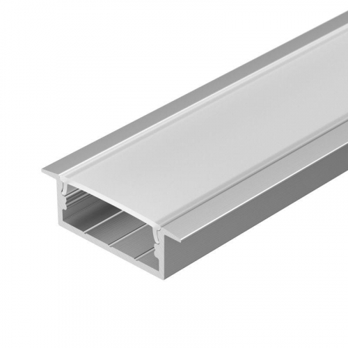 Профиль ARH-WIDE-F-H10-2000 ANOD+OPAL L2000 с экраном алюм. Arlight 036769