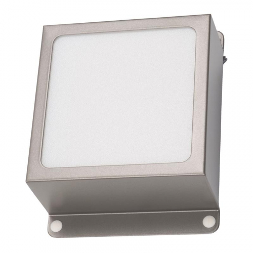 Светильник светодиодный PPL 089/G OPAL 9Вт 3000К IP40 GREY ДВО/ДПО домино в потолок Грильято сер. Pro JazzWay 5068988 фото 3