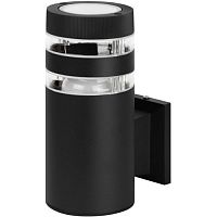 Светильник "Адрия" GBW-102-BL-0200 max 30Вт 1хE27 IP54 230В 200х150х90мм уличный настен. вверх черн. Эра Б0069594