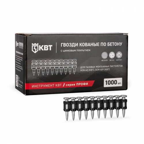 Гвоздь кованый по бетону GGN-3025MG ПРОФИ (уп.1000шт) КВТ 106199 Гвоздь кованый по бетону GGN-3025MG ПРОФИ (уп.1000шт) КВТ 106199