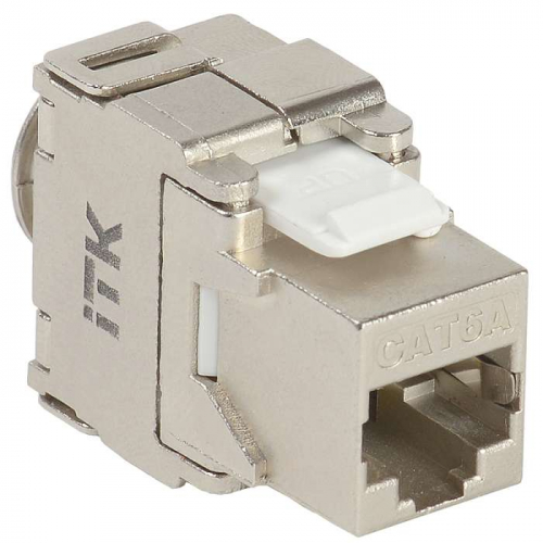 Модуль Keystone Jack кат. 6A FTP IDC Dual верт. заделка ITK CS1-1C6AF-D2 фото 2 Модуль Keystone Jack кат. 6A FTP IDC Dual верт. заделка ITK CS1-1C6AF-D2 фото 2