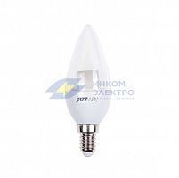Лампа светодиодная PLED-SP CLEAR C37 CL 7Вт свеча 3000К тепл. бел. E14 540лм 230В JazzWay 2853097