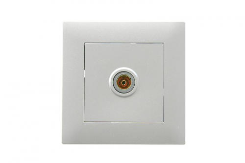 Розетка TV проходная Karea RIZZ STAR сер. Makel 88065007 Розетка TV проходная Karea RIZZ STAR сер. Makel 88065007