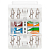 Люк 18-8002-01 коннектор RJ45 CAT6 UTP Keystone бел. Эра Б0063290