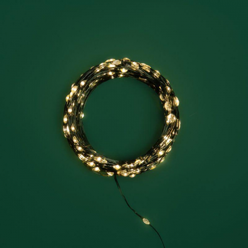 Гирлянда "Роса" 30м 300LED тепл. бел. IP20 230В с контроллером провод зел. Neon-Night 303-276 фото 5 Гирлянда "Роса" 30м 300LED тепл. бел. IP20 230В с контроллером провод зел. Neon-Night 303-276 фото 5