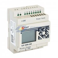 Реле программируемое 12 входов/выходов с дисплеем 24В PRO-Relay PROxima EKF ILR-12DR-24D