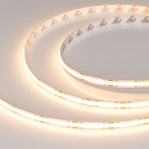 Лента светодиодная COB-NANO-X544-8mm 24V Warm 2700К 11.5Вт/м IP65 CSP герметичная (уп.5м) Arlight 031903(2)