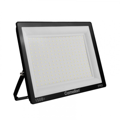 Прожектор светодиодный LFL-15003 C02 LED SMD 150Вт IP65 6500К 15000лм 230В 300х252х34 черн. Camelion 16329 фото 3 Прожектор светодиодный LFL-15003 C02 LED SMD 150Вт IP65 6500К 15000лм 230В 300х252х34 черн. Camelion 16329 фото 3