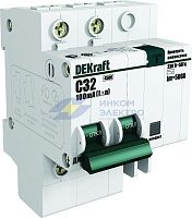 Выключатель автоматический дифференциального тока 2п D 6А 300мА тип AC ДИФ-101 со встроен. защит. от сверхтоков SchE 15245DEK