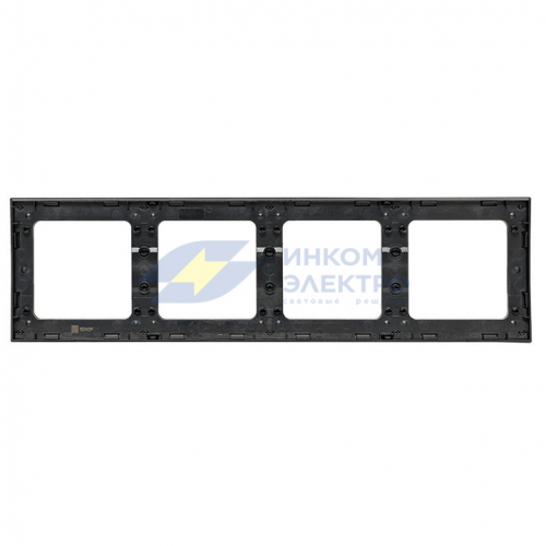 Рамка 4-м Стокгольм черн. PROxima EKF EAM-G-303-30 фото 4