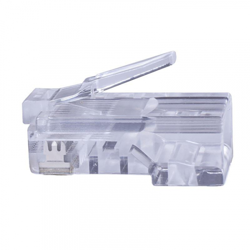 Коннектор 8P8C U/UTP кат.5E RJ-45 (DIY) (уп.10шт) SUPRLAN 10-0209-1 фото 3