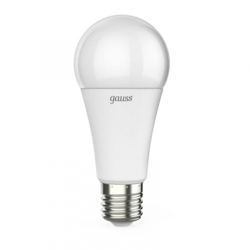 Лампа светодиодная Black 16Вт A60 грушевидная 3000К тепл. бел. E27 1440лм GAUSS 102502116 фото 2 Лампа светодиодная Black 16Вт A60 грушевидная 3000К тепл. бел. E27 1440лм GAUSS 102502116 фото 2