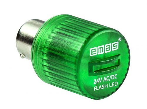 Стробоскоп FLESH 24VDC желт. EMAS IKMF024S Стробоскоп FLESH 24VDC желт. EMAS IKMF024S