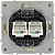 Розетка информационная 2-м СП Galaxy RJ45 16А IP20 250В сл. кость Эра Б0070758