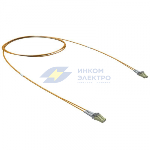 Шнур оптический коммутационный Duplex LC/UPC-LC/UPC 50/125 (OM2) 2м DKC RNPC50DLL2