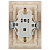 Розетка 2-м СП Plano 1-205-03 16А IP20 250В 2х2P+E Schuko алюм. Intro Б0053917
