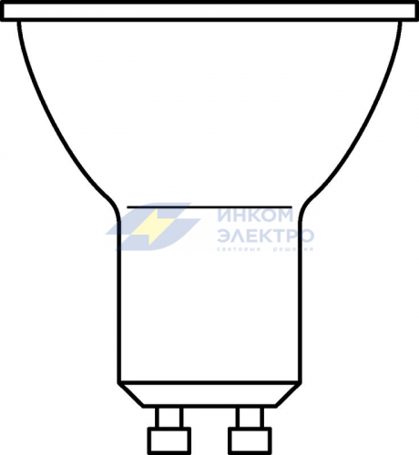 Лампа светодиодная LED Value LVPAR1650 6SW/865 230В GU10 2х5 RU (уп.5шт) OSRAM 4058075584983 фото 2