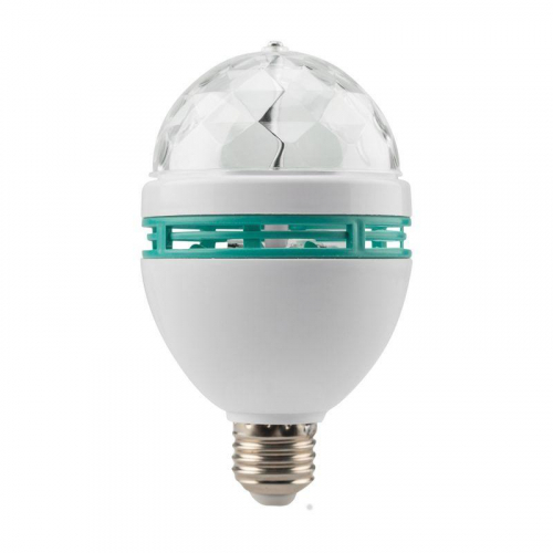 Лампа светодиодная "Диско" 6Вт 3LED RGB E27 230В IP20 с подставкой Neon-Night 601-251 фото 4 Лампа светодиодная "Диско" 6Вт 3LED RGB E27 230В IP20 с подставкой Neon-Night 601-251 фото 4