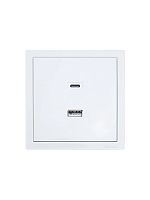 Розетка Type-C+ USB разъем СП ZIMA IP20 бел. LEZARD 704-0288-192TC