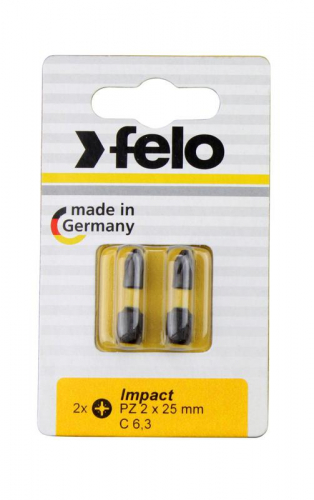 Бита крестовая ударная Impact PZ 2х25 (уп.2шт) FELO 02102241 Бита крестовая ударная Impact PZ 2х25 (уп.2шт) FELO 02102241
