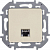 Розетка компьютерная Inspiria RJ45 кат.6 UTP механизм сл. кость IEK 673831