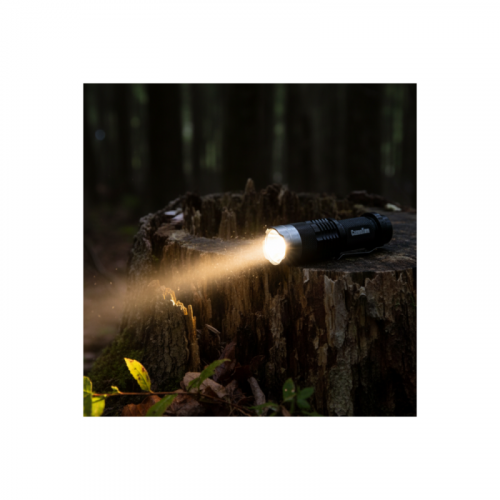 Фонарь LED5135 (LED XPE ZOOM 3 реж 1хLR6 алюм. блистер черн.) Camelion 12915 фото 3
