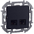 Розетка компьютерная 2-м СП Inspiria RJ45 кат.5E UTP IP20 антрацит IEK 673838