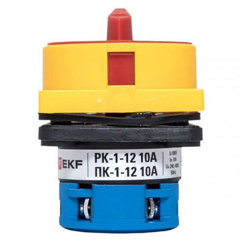 Переключатель кулачковый ПК-1-12 10А 2п "0-1" с блокировкой IP65 PROxima EKF pk-1-12-10-a65 фото 7
