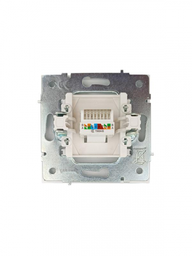 Розетка компьютерная 1-мест. СП ZIMA бел. LEZARD 704-0288-140 фото 5 Розетка компьютерная 1-мест. СП ZIMA бел. LEZARD 704-0288-140 фото 5