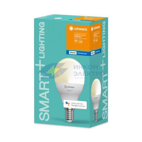 Лампа светодиодная SMART+ Mini bulb Dimmable 40 5Вт/2700К E14 LEDVANCE 4058075485259 фото 2