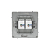 Розетка компьютерная 2-м KANT RJ45 кат.5E без шторки бел. песок DKC 7010664