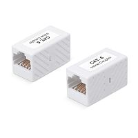 Адаптер проходной CA-8p8c-C6 RJ45-RJ45 кат. 6 неэкранир. Cabeus 9677c