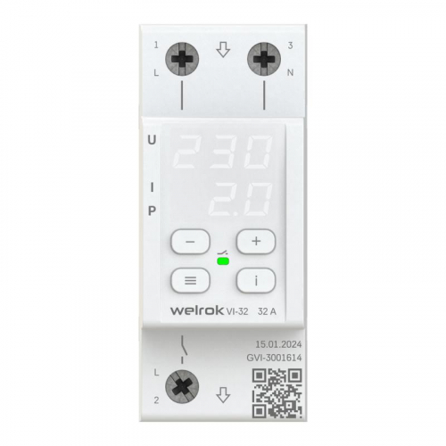 Реле напряжения VI-32 Welrok 4660251140472 Реле напряжения VI-32 Welrok 4660251140472