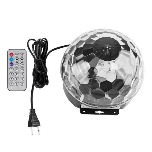 Лампа светодиодная "Диско-шар" 6Вт 6LED RGB 230В IP20 с пультом ДУ и Bluetooth Neon-Night 601-257 фото 3 Лампа светодиодная "Диско-шар" 6Вт 6LED RGB 230В IP20 с пультом ДУ и Bluetooth Neon-Night 601-257 фото 3