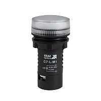Лампа светодиодная OptiSignal Compact D22 С7-L-M1 бел. 230В AC/DC XB7EV01MP КЭАЗ 362158