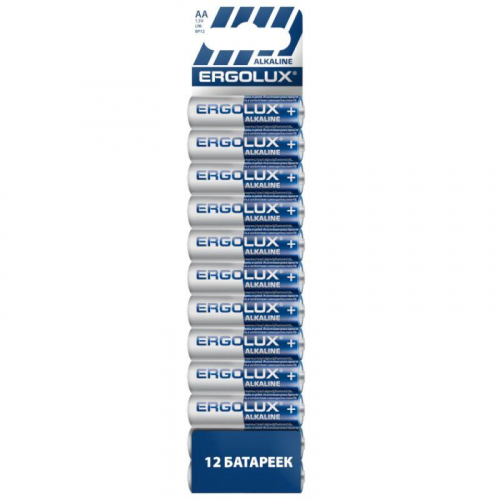 Элемент питания алкалиновый AA/LR6 1.5В Alkaline BP12 ПРОМО (уп.12шт) Ergolux 15199 Элемент питания алкалиновый AA/LR6 1.5В Alkaline BP12 ПРОМО (уп.12шт) Ergolux 15199