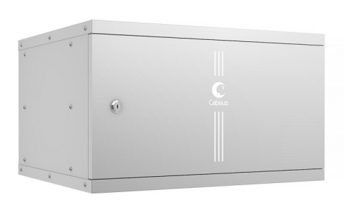 Шкаф телекоммуникационный настенный разборный LIGHT WSC-05D-6U55/45m 19дюйм 6U дверь метал. сер. Cabeus 10173c Шкаф телекоммуникационный настенный разборный LIGHT WSC-05D-6U55/45m 19дюйм 6U дверь метал. сер. Cabeus 10173c