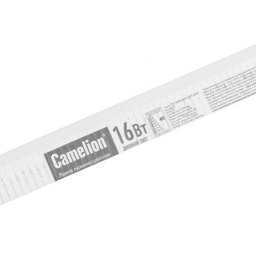 Лампа люминесцентная FT4-16W/54 16Вт T4 6500К G5 Camelion 3372 фото 4 Лампа люминесцентная FT4-16W/54 16Вт T4 6500К G5 Camelion 3372 фото 4