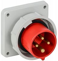 Вилка встраиваемая ССИ-3142 16А 6ч 380В 3P+PE IP67 IEK PSR32-016-4-0-67